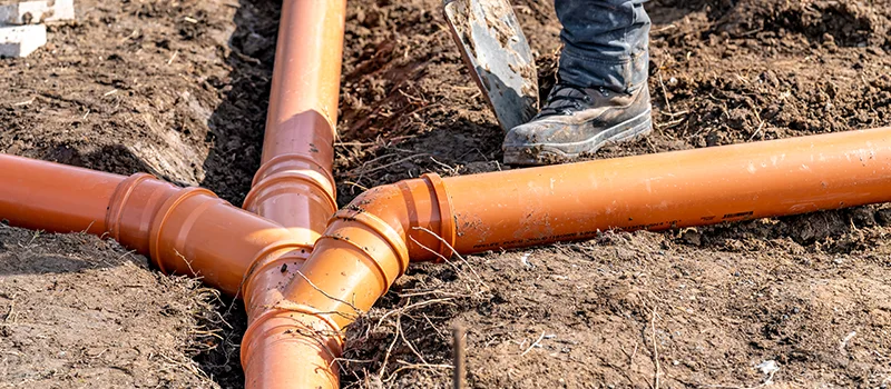 Trenchless Roof Drain Replacement in New Tecumseth, Ontario