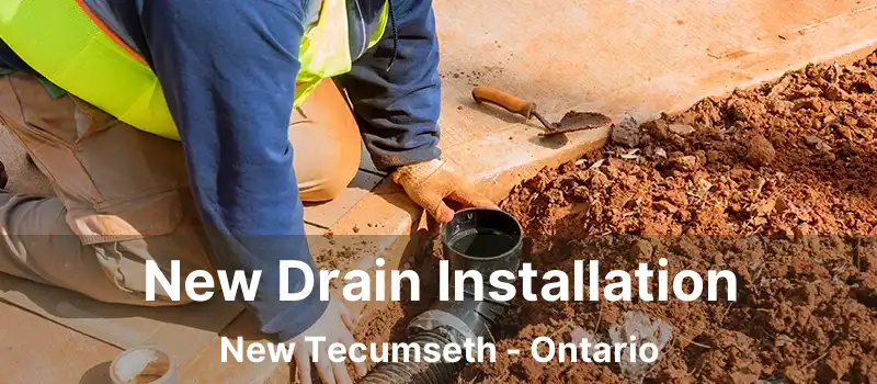  New Drain Installation New Tecumseth - Ontario